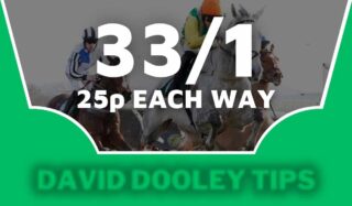 25p each way at 33/1