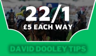 £5 each way at 22/1