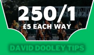 £5 each way at 250/1