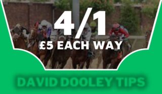 £5 each way at 4/1