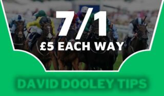 £5 each way at 7/1
