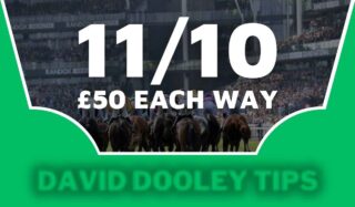 £50 each way at 400/1