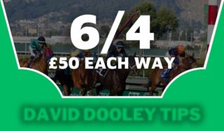 £50 each way at 6/4