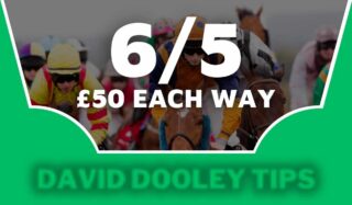 £50 each way at 6/5