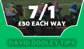£50 each way at 7/1