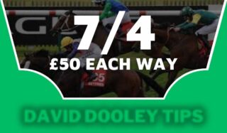 £50 each way at 7/4