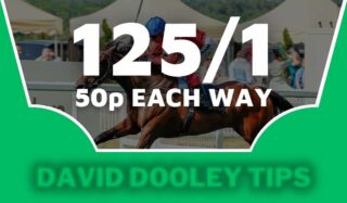 50p each way at 125/1