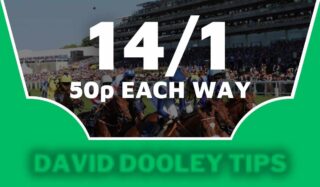 50p each way at 14/1