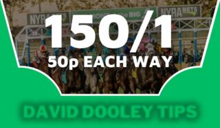50p each way at 150/1