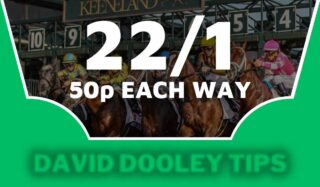 50p each way at 22/1