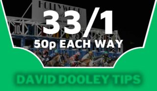 50p each way at 33/1